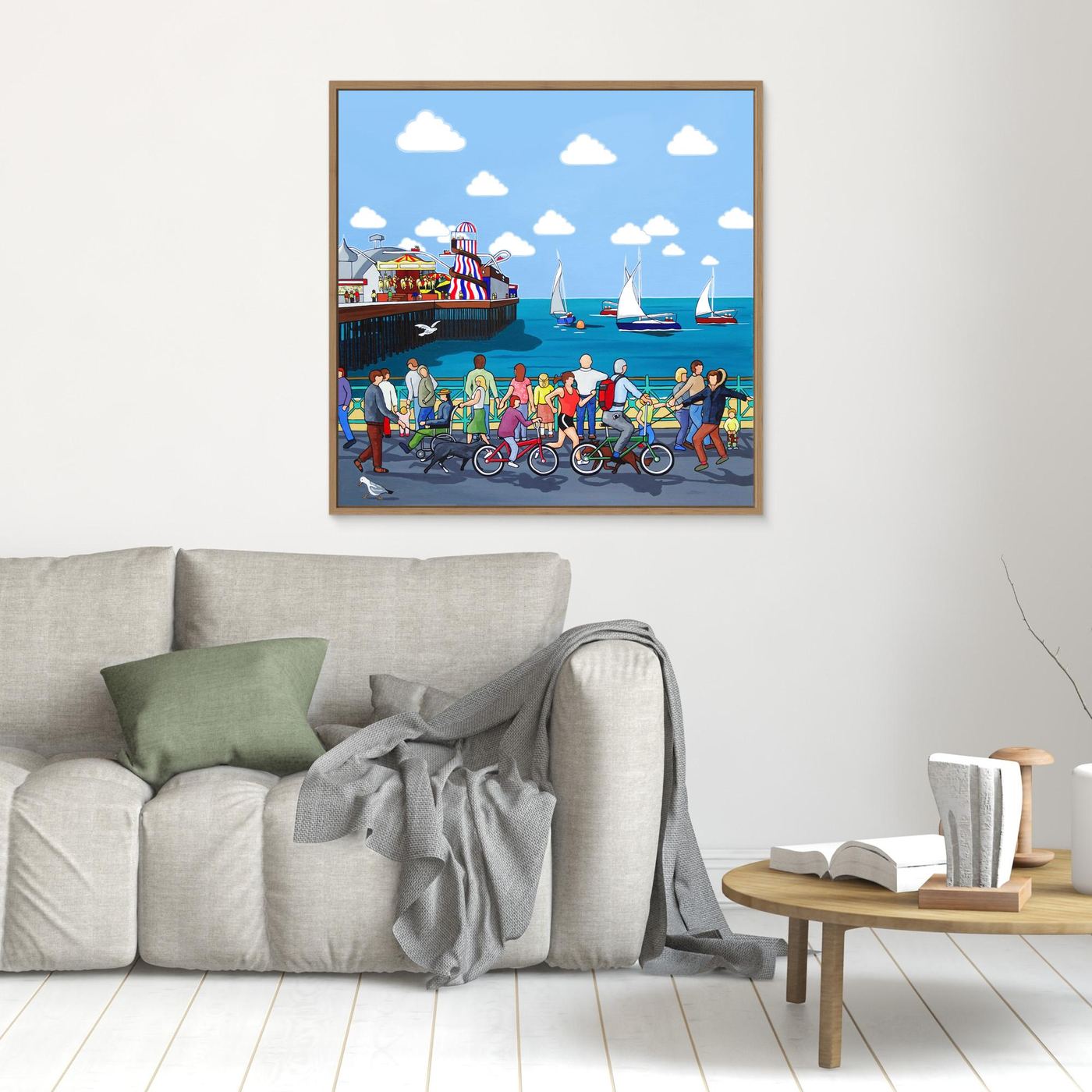 Brighton Seafront and Boat Race