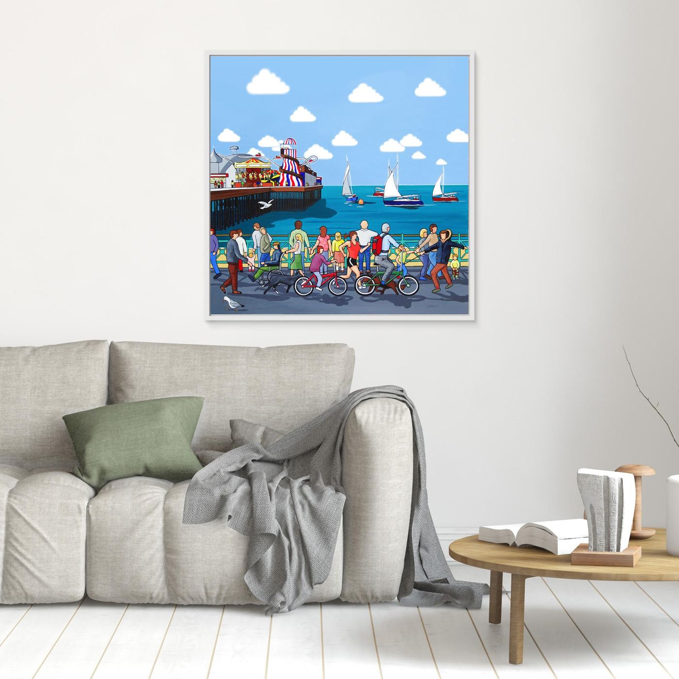 Brighton Seafront and Boat Race