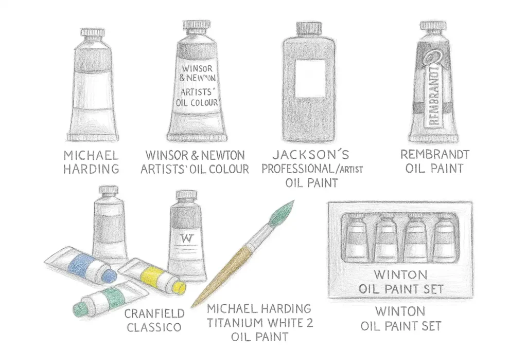 top 8 artists grade oil paints