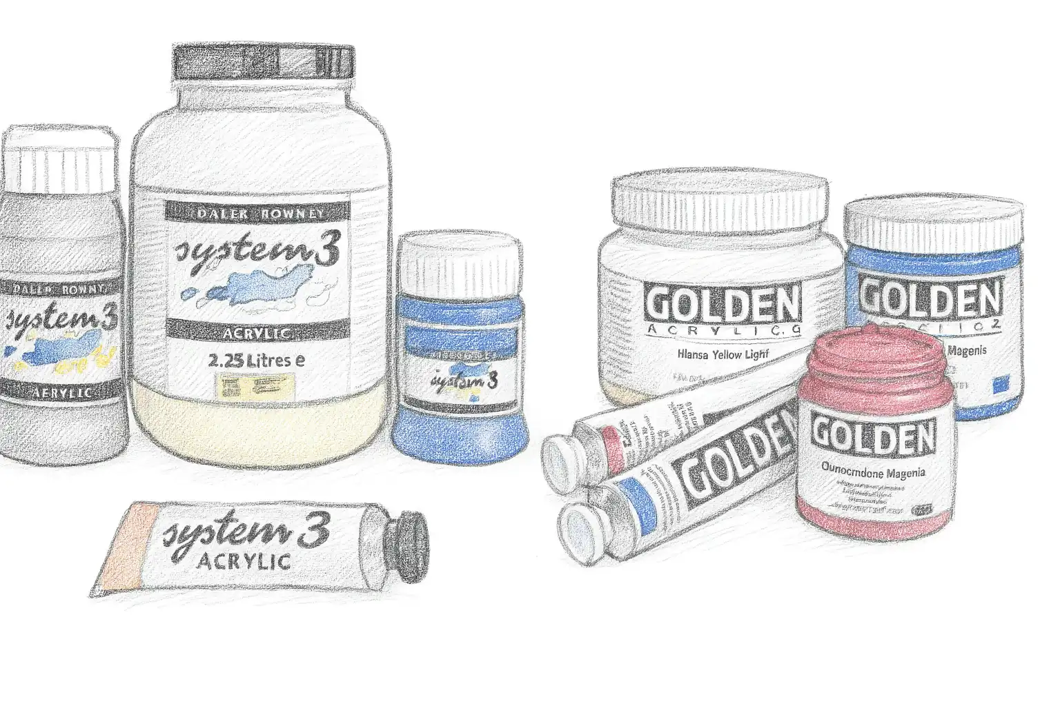 Acrylic Paints