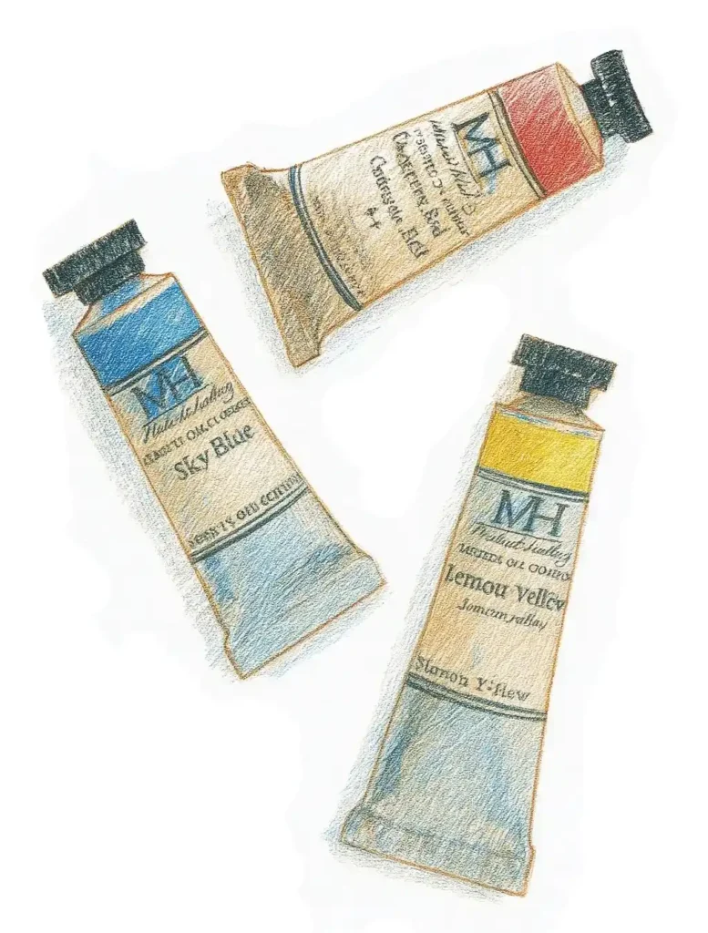 Michael Harding artists oil paints