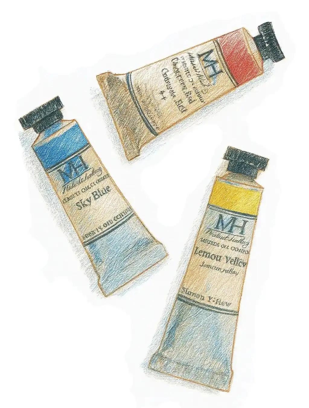 Michael Harding artists oil paints