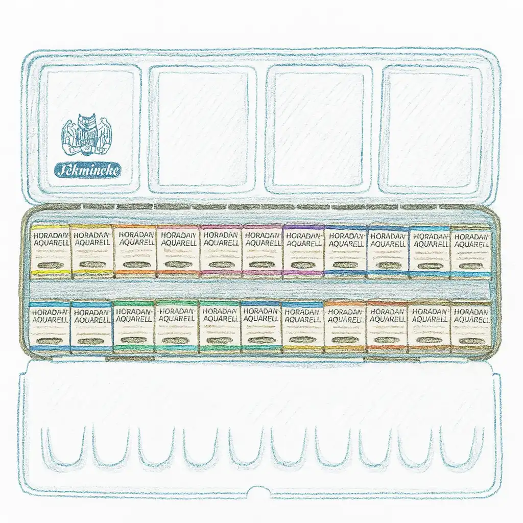 Schmincke - HORADAM AQUARELL paint box