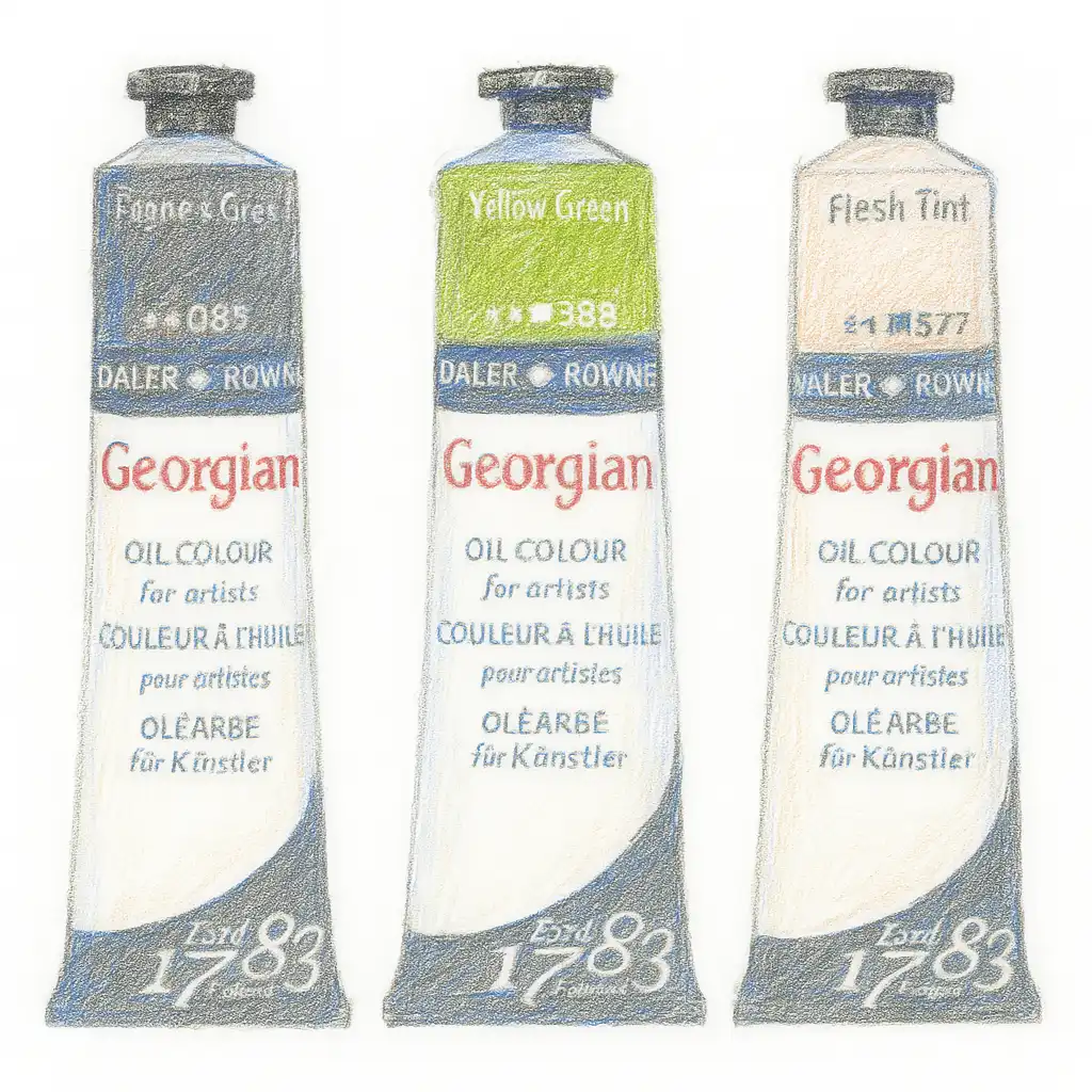 daler rowney oil paints
