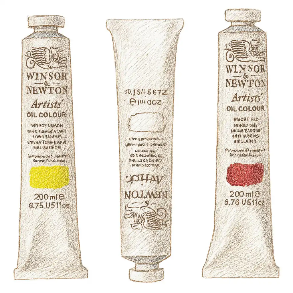 winsor and newton oil paints