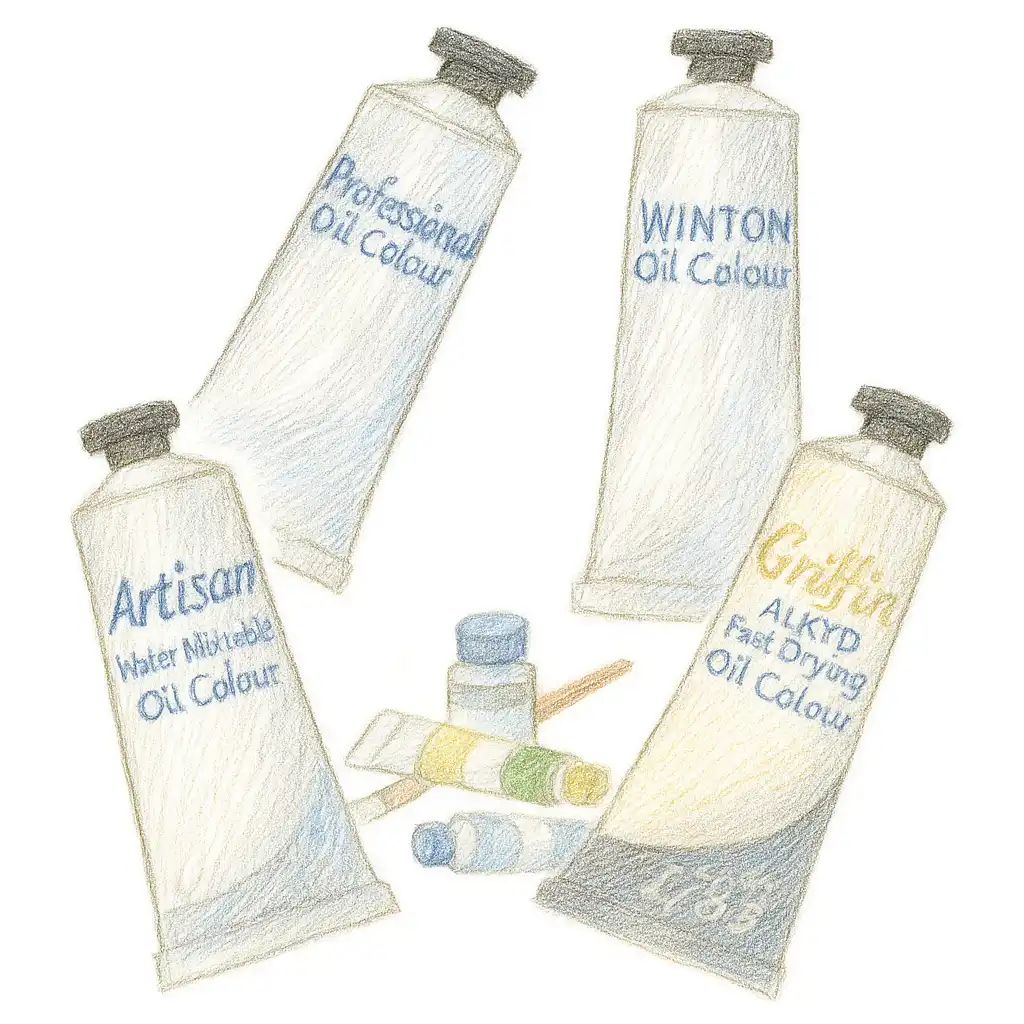 Winsor & Newton artist's oil paints