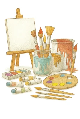 art materials 2 art materials